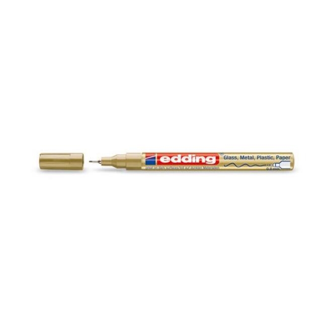 Edding 780 Hobi Sanat Kalemi 0.8 mm Altın - 1