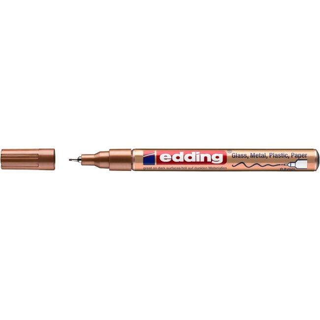 Edding 780 Hobi Sanat Kalemi 0,8 mm Bronz - 1