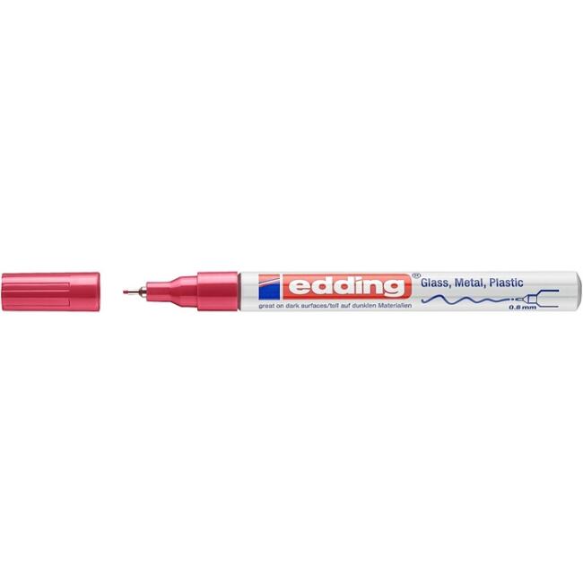 Edding 780 Hobi Sanat Kalemi 0.8 mm Kırmızı - 1