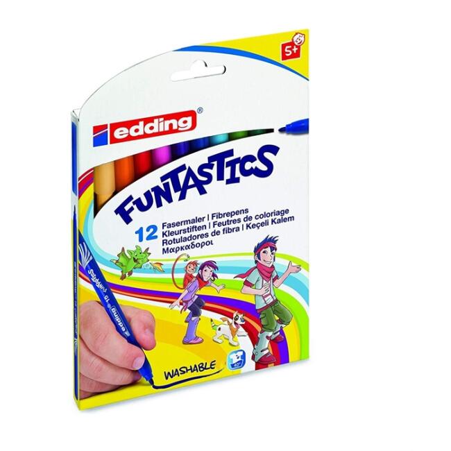 Edding Funtastic Kumaş Kalemi Seti 5’li - 1