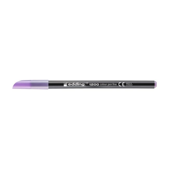 Edding İnce Uçlu Keçeli Kalem Lavanta  E-1200-87 - 1