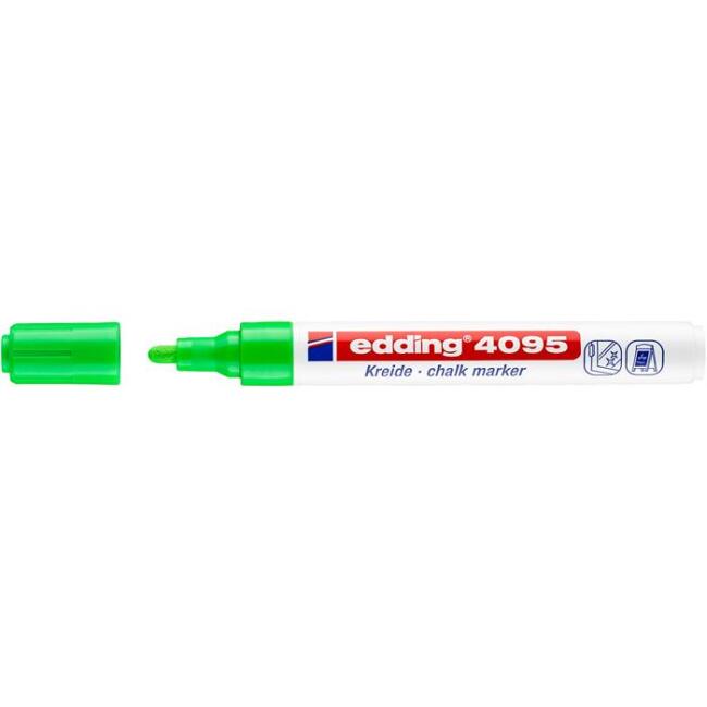 Edding 4095 Cam Kalemi Açık Yeşil 2-3 mm - 1