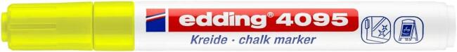 Edding 4095 Cam Kalemi Neon Sarı 2-3 mm - 2