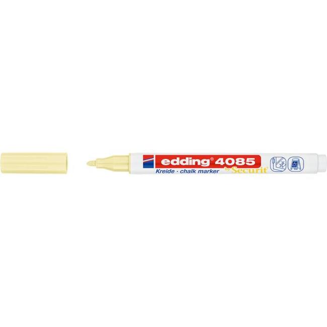 Edding 4085 Cam Kalemi Pastel Sarı 2-3 mm - 1