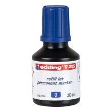 Edding T25 Permanent Mürekkep 30ml Mavi - Edding