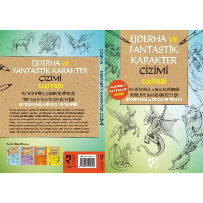 Ejderha ve Fantastik Karakter Çizimi El Kitabı - 2