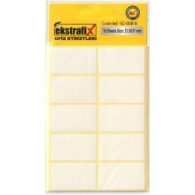 Ekstrafıx Ofis Etiketi 21,5X37Mm N:008 - EKSTRAFİX (1)