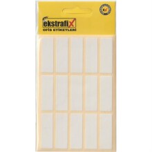 Ekstrafix Ofis Etiketi 36x12 mm 10 Sayfa - EKSTRAFİX