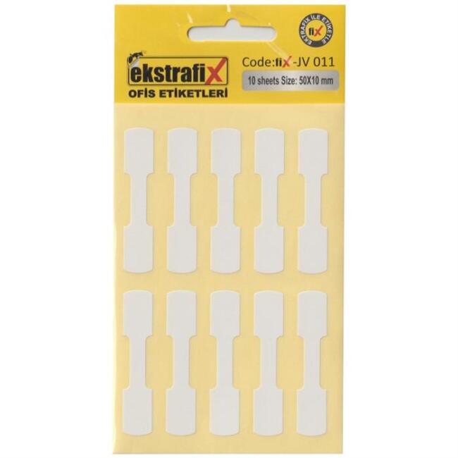 Ekstrafıx Ofis Etiketi 50X10Mm N:011 - 1