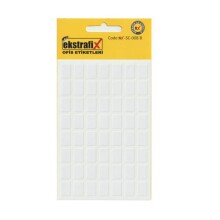 Ekstrafix Beyaz Ofis Etiketi 12x8 mm 10 Yaprak FIX-SC-011B - EKSTRAFİX