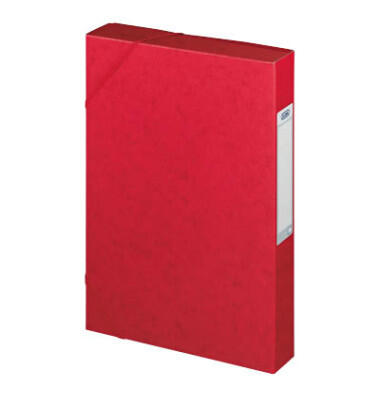Elba Euro Lastıklı Klasör 40Mm Kırmızı - 4