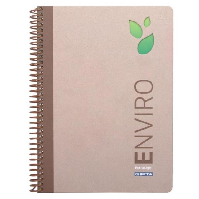 Enviro Ekstra Hafif Spiralli Kareli Defter A4 120 Yaprak - 1