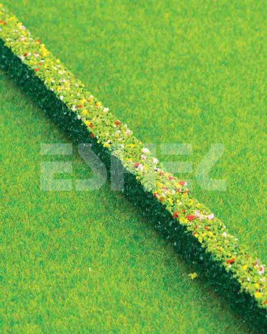 Eshel; Bitkiden Bahçe Duvarı. Şimşir: 4’lü - 1/50 (Uzunluk 380mm+ Yükseklik 10mm+ Eni 9mm) - 2