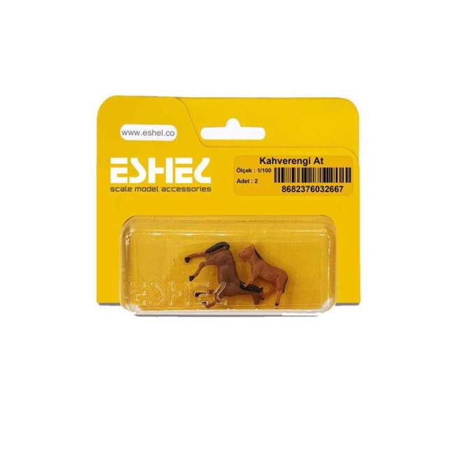 Eshel KahveRengi At 2Lı 1/100 N:8682376032667 - 2