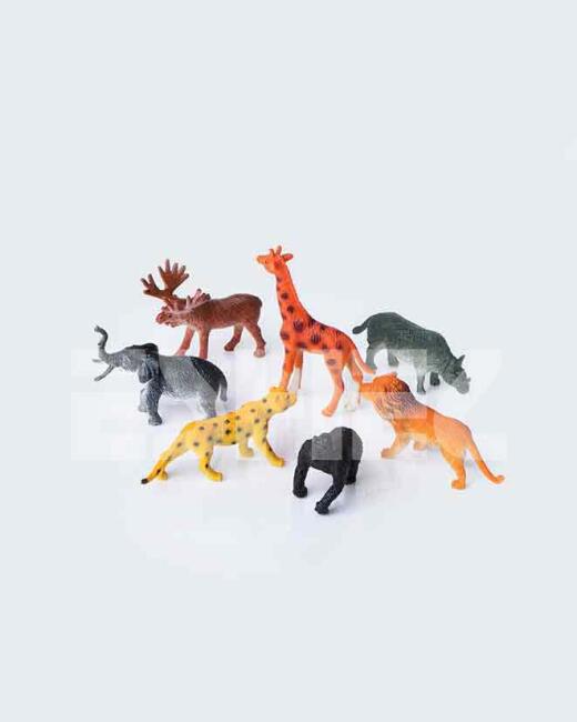 Eshel Maket 1:100 Ölçek Renkli Yabani Hayvanlar 4’lü - 2