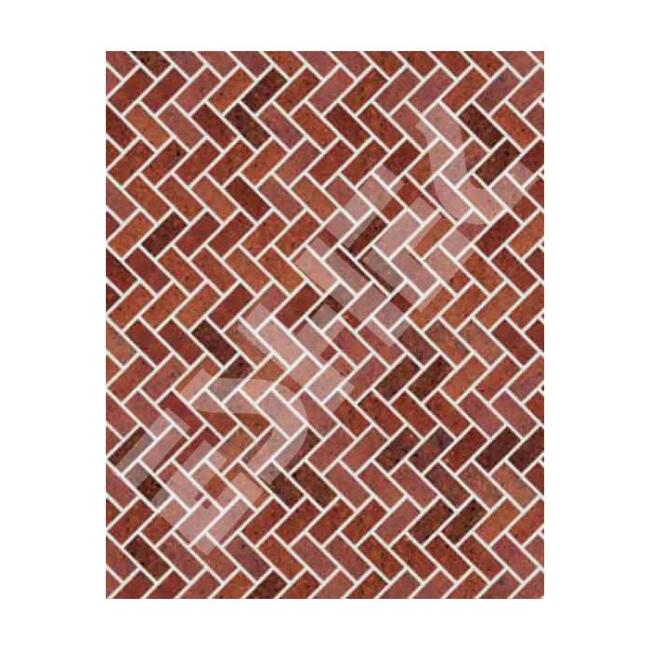 Eshel Maket 1:100 Ölçek Zikzak Desenli Karton Duvar - 1