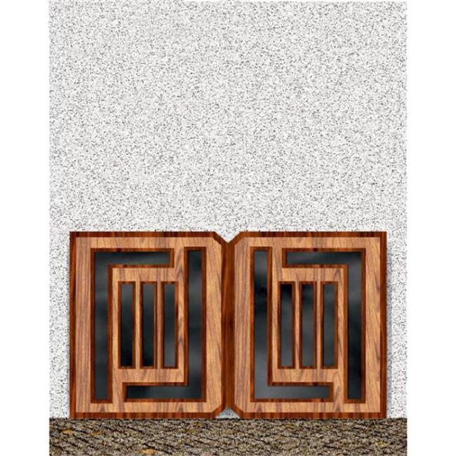 Eshel Maket 1:200 Ölçek Dikdörtgen J Kapı 2’li Karton - 1