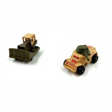 Eshel Maket 1:200 Ölçek Mini Jeep + İş Makinesi 2’li - ESHEL