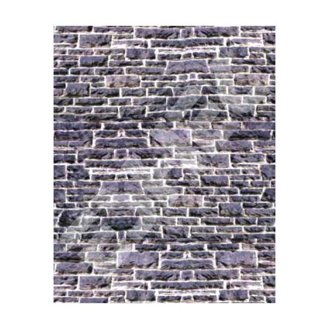 Eshel Maket 1:50 Ölçek Küp Taş Desenli Karton Duvar - 1