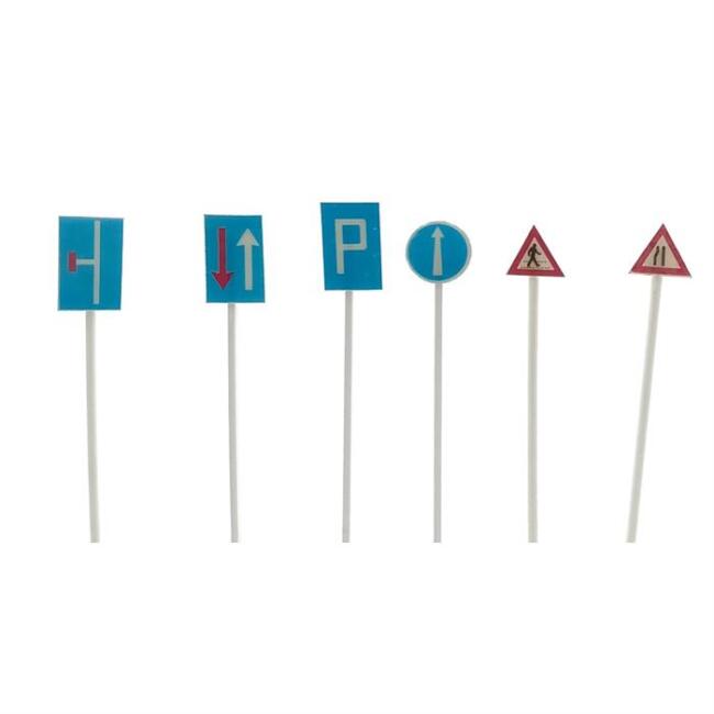 Eshel Maket 1:50 Ölçek Trafik İşaretleri 6 cm N:AEYB99 - 1