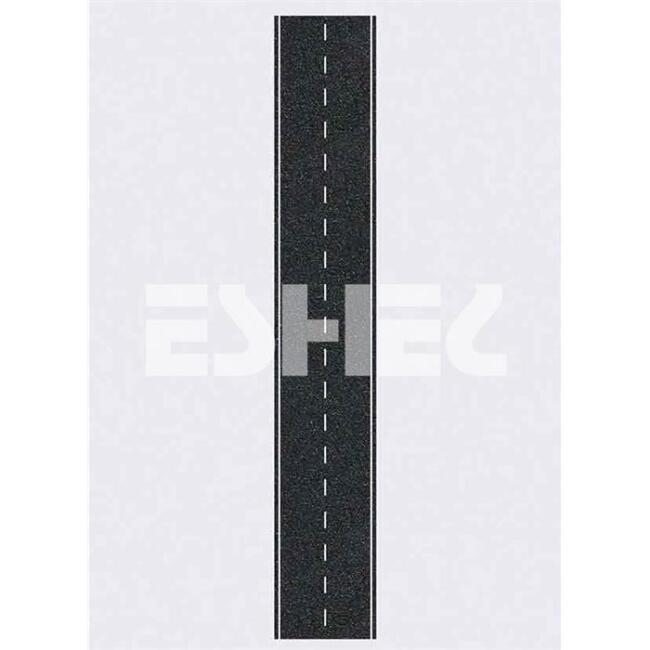 Eshel Maket 1:50 Ölçek Yol Düz Asfaltlı Yol 8x97 cm 2 Adet Karton - 2