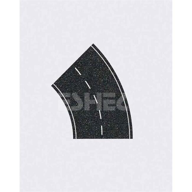 Eshel Maket 1:50 Ölçek Yol Yan Yol 72x115 mm 2 Adet Karton - 1