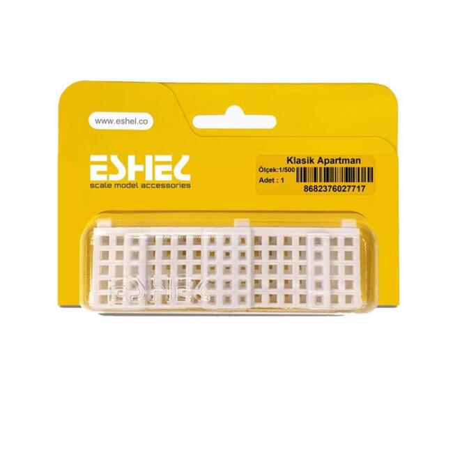 Eshel Maket 1:500 Ölçek Klasik Apartman - 1