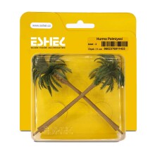 Eshel Maket Ağaç Hurma Palmiyesi 11 cm 2'li - ESHEL
