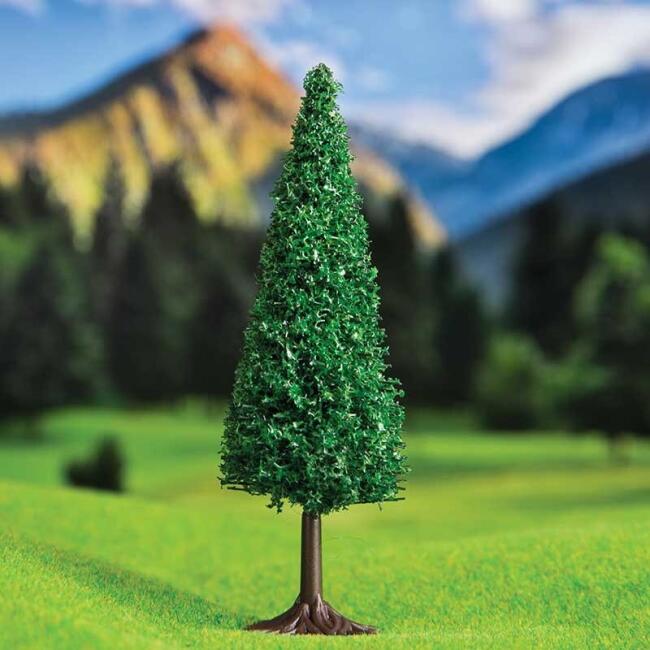 Eshel Maket Ağaç Konik Çam 9 cm 3'lü - 1