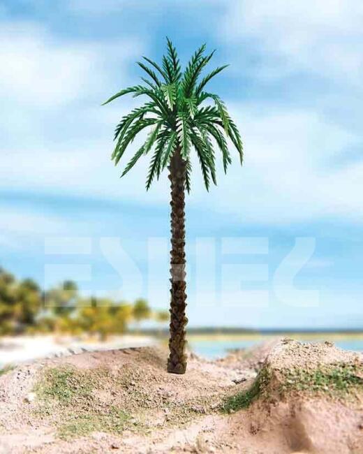 Eshel Maket Ağaç Palmiye Açık Yeşil 11 cm 2’li N:8682376011532 - 2