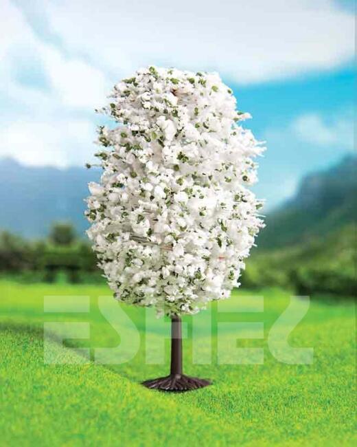 Eshel Maket Beyaz Dağ Çamı 2’li 8 cm - 2