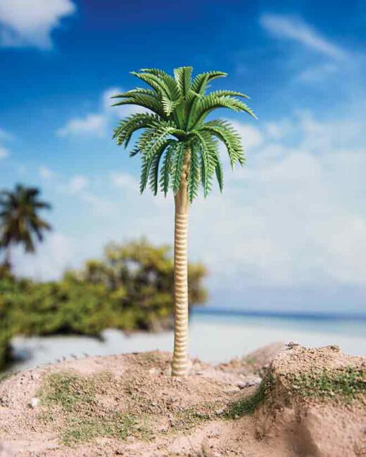 Eshel Maket Hurma Palmiyesi 8.5 cm 2 adet - 2