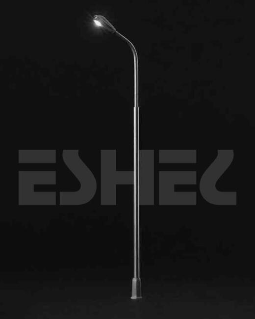 Eshel Maket Tek Taraflı Elektrikli Metal Yol Lambası 1:75 Ölçek 2'li - 2