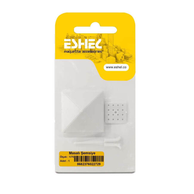 Eshel Maket Masalı Şemsiye 1:75 Ölçek - 1