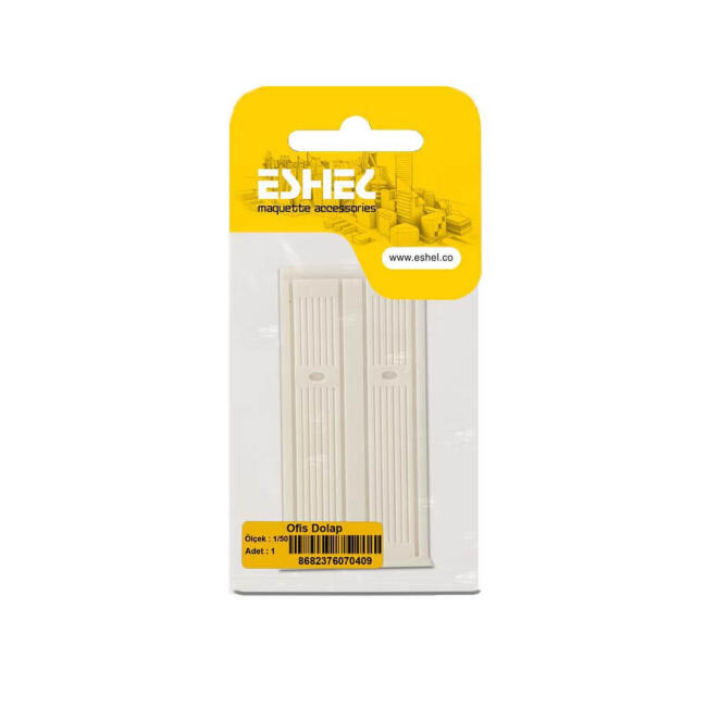 Eshel Maket Ofis Dolap 1:50 Ölçek - 1