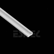Eshel Maket Oluk Kiriş U Profil Plastik Çıta 2x4 mm 50 cm 5'li - Eshel (1)