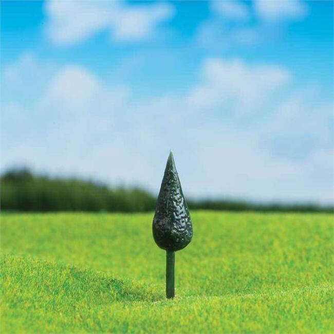 Eshel Maket Plastik Çam Ağacı 2 cm 10 Adet - 1