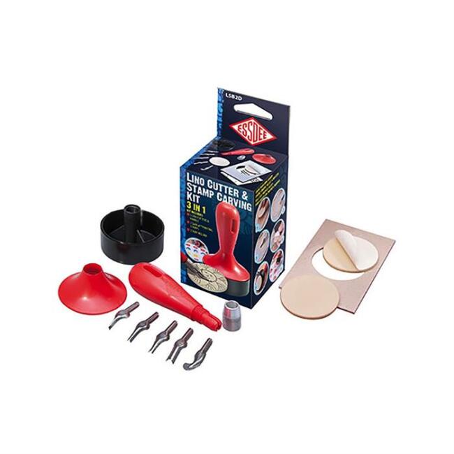 Essdee Linol Oyma Başlangıç Seti 3 in 1 - 1
