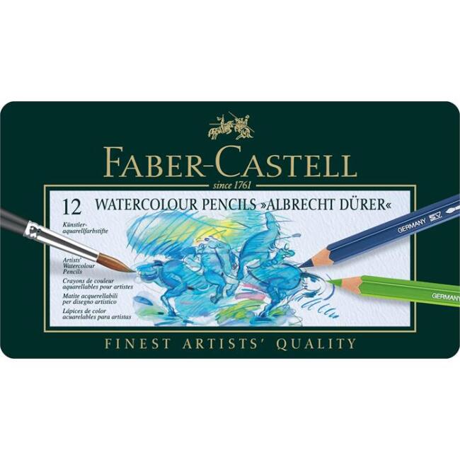 Faber Castell Albrecht Dürer Aquarell Boya Kalemi 12 Renk - 3