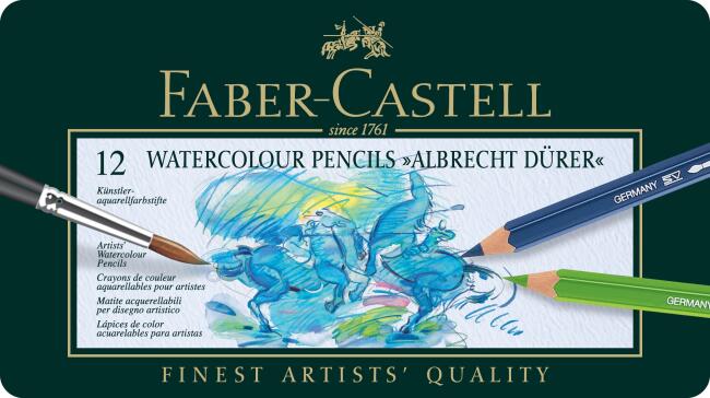 Faber Castell Albrecht Dürer Aquarell Boya Kalemi 12 Renk - 8
