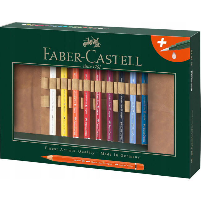 Faber Castell Albrecht Dürer Magnus Sulu Boya Kalemi Seti 18’li Fırça Hediyeli 116918 - 1