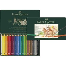 Faber Castell Aquarell Boya Kalem Seti Albrecht Durer 24Lı N:116924 Yeşil Kutu - Faber Castell