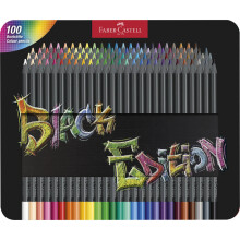 Faber Castell Black Edition Kuruboya Kalem Seti 100lü 11 64 90 - Faber Castell