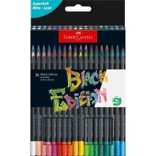 Faber Castell Black Edition Kuruboya Kalem Seti 36lı 116436 - Faber Castell