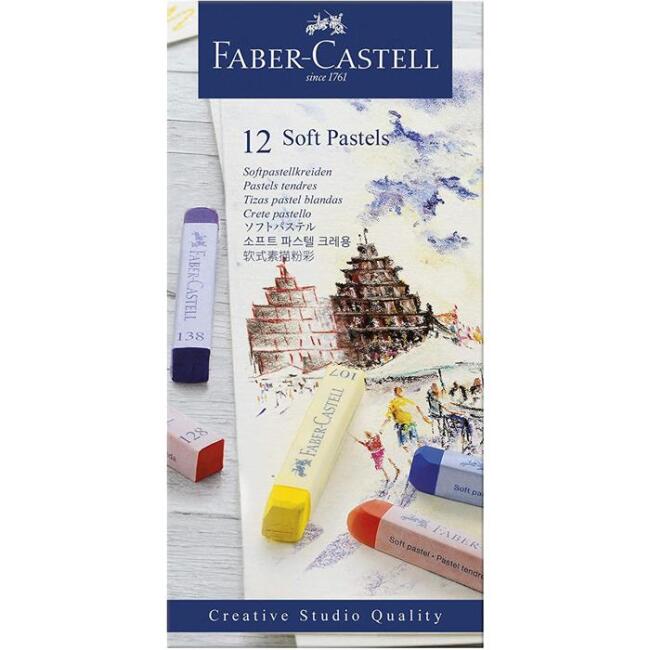Faber Castell Creative Studio Toz Pastel Boya 12 Renk - 2