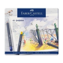 Faber Castell Gold Faber Creative Kuru Boya Kalemi 48 Renk - Faber Castell