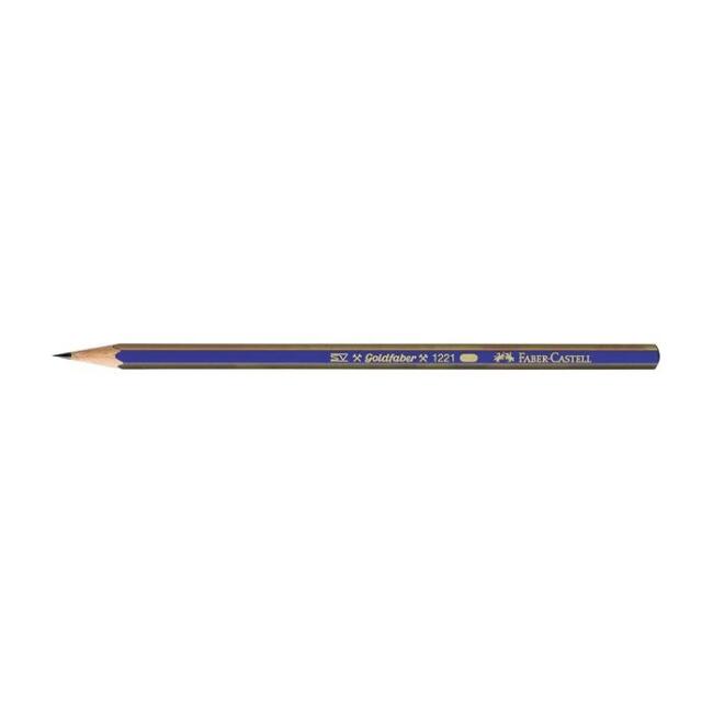 Faber Castell Goldfaber Seri 1221 Dereceli Kurşun Kalem 4B - 1