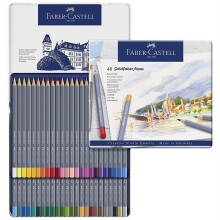 Faber Castell Goldfaber Aqua Sulandırılabilir Boya Kalemi 48 Renk - Faber Castell