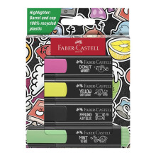 Faber Castell Grafiti Fosforlu Kalem Seti 4lü 254690 - Faber Castell