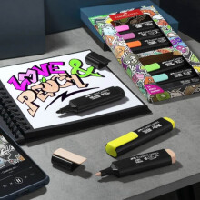 Faber Castell Grafiti Fosforlu Kalem Seti 8'li 25 46 92 - 3